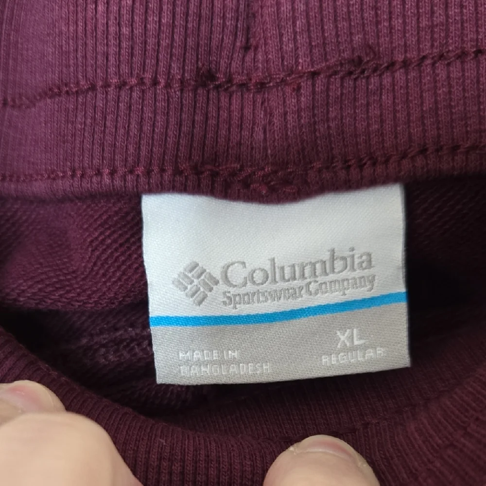 Columbia Maroon Sweatpant Joggers - Picture 2 of 7